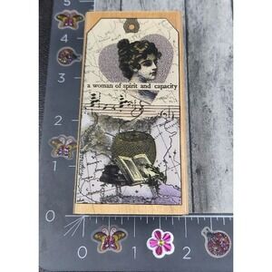 Hero Arts Woman Of Spirit Capacity H2710 2003 Rubber Stamp #H72